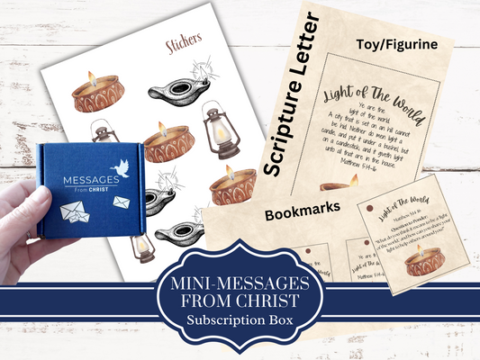 Mini Messages from Christ - Individual Subscription Box - Ye Are the Light of the World