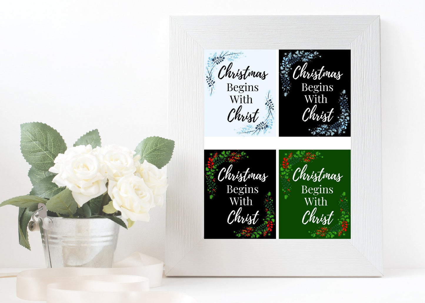 Christmas Begins with Christ | Printable Handouts for Festive Celebrations