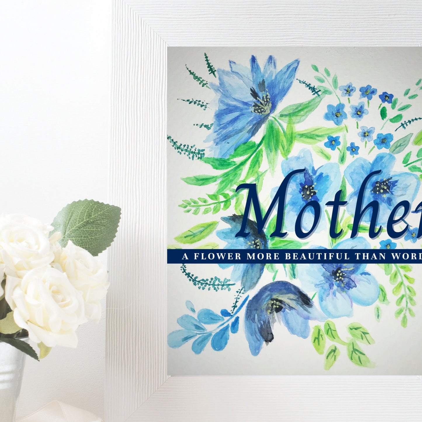 Hand Painted Mother's Day Gift - A Special Present from the Heart