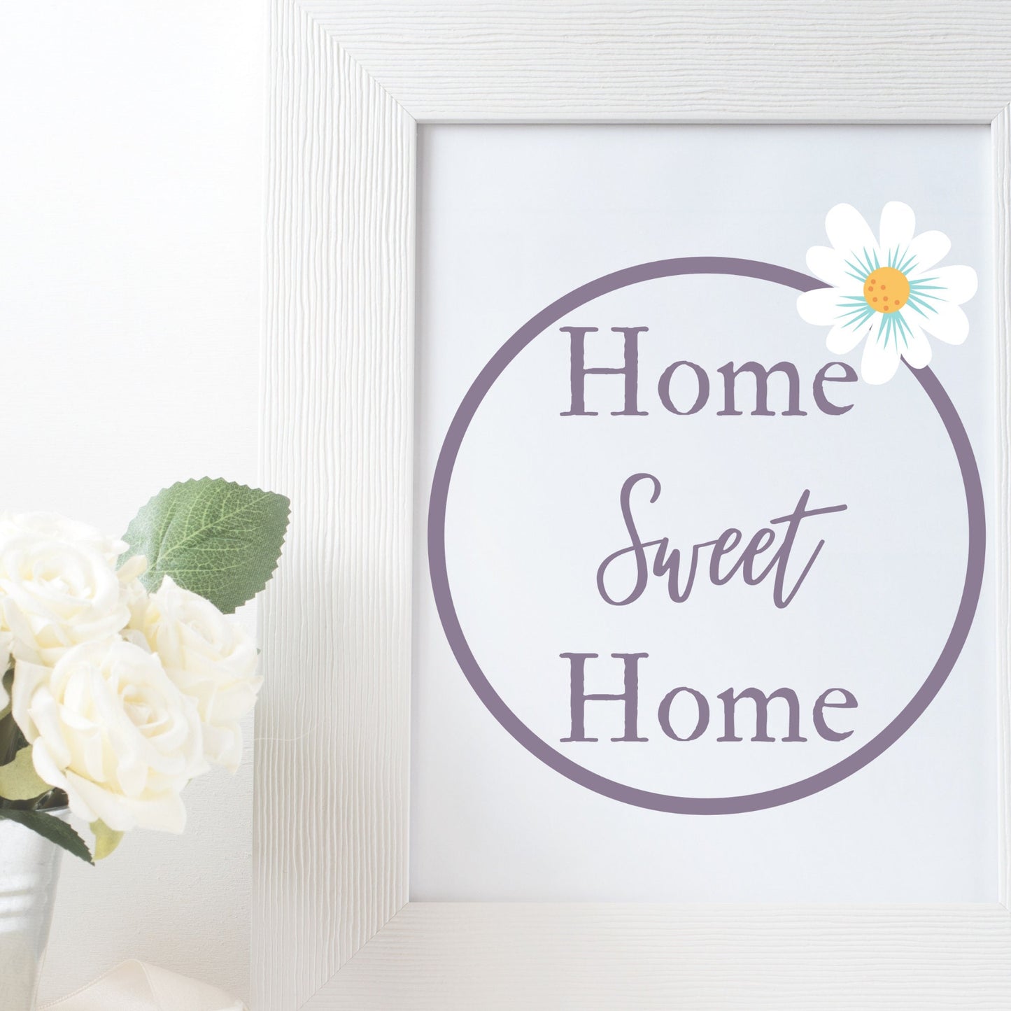 Home Sweet Home Cricut Printable - Printable Home Decor for Instant DIY Projects