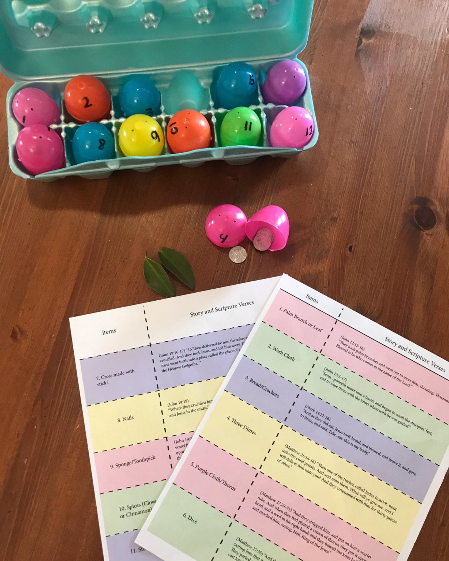 Resurrection Easter Eggs 2024 - Easter Scriptures & A Fun Family Activity