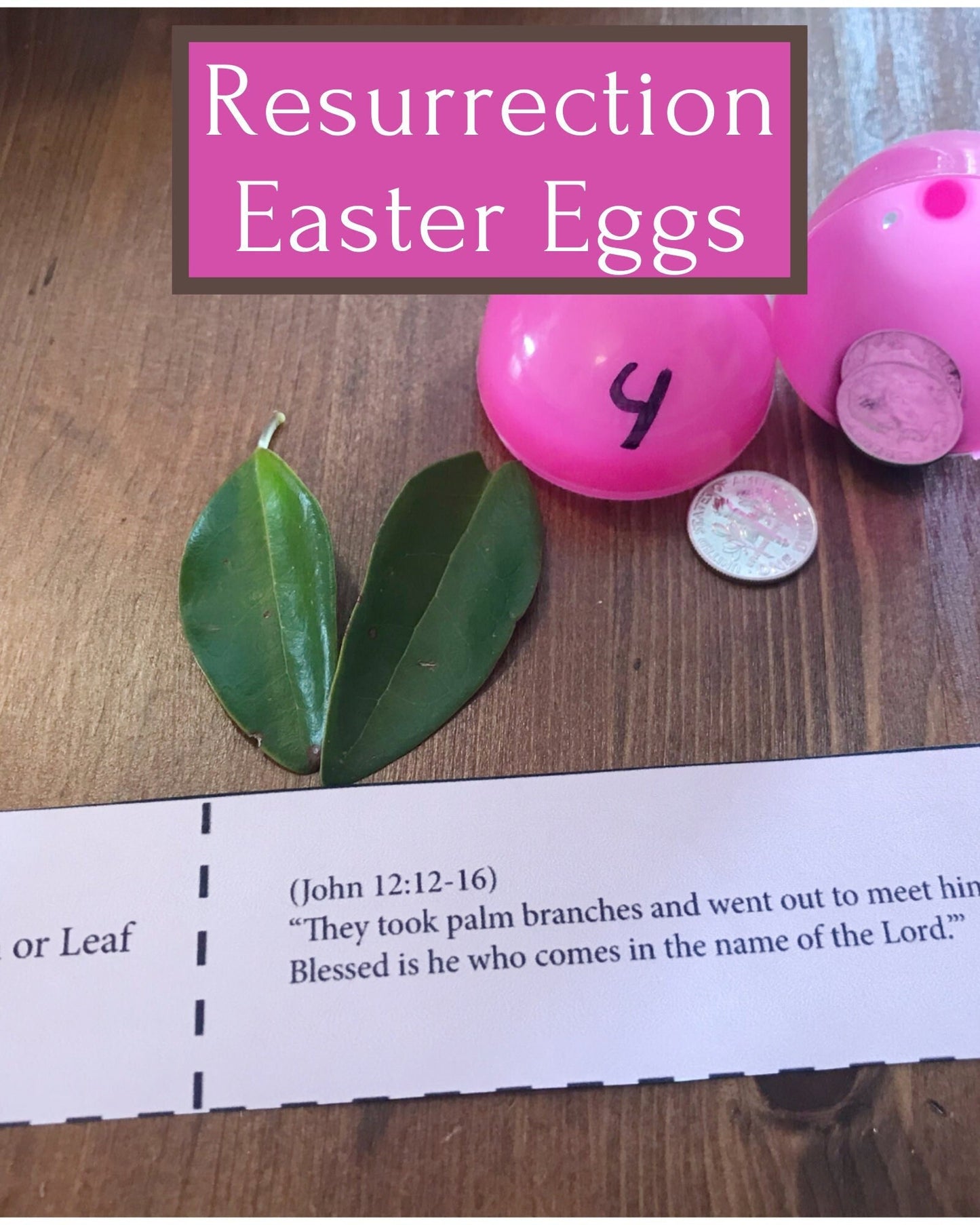 Resurrection Easter Eggs 2024 - Easter Scriptures & A Fun Family Activity