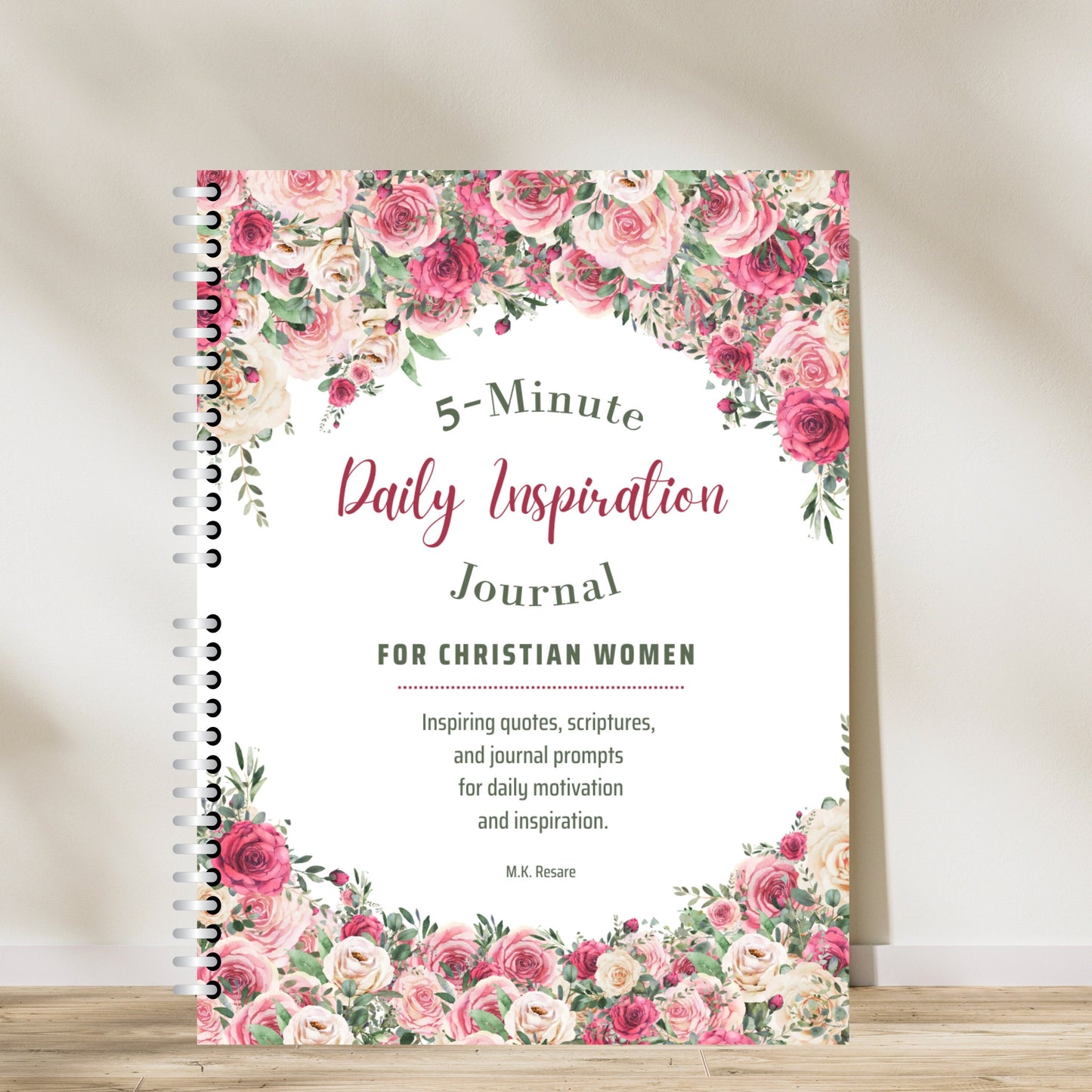 Daily Inspiration Journal for Christian Women | 5-Minute Devotional & Reflections