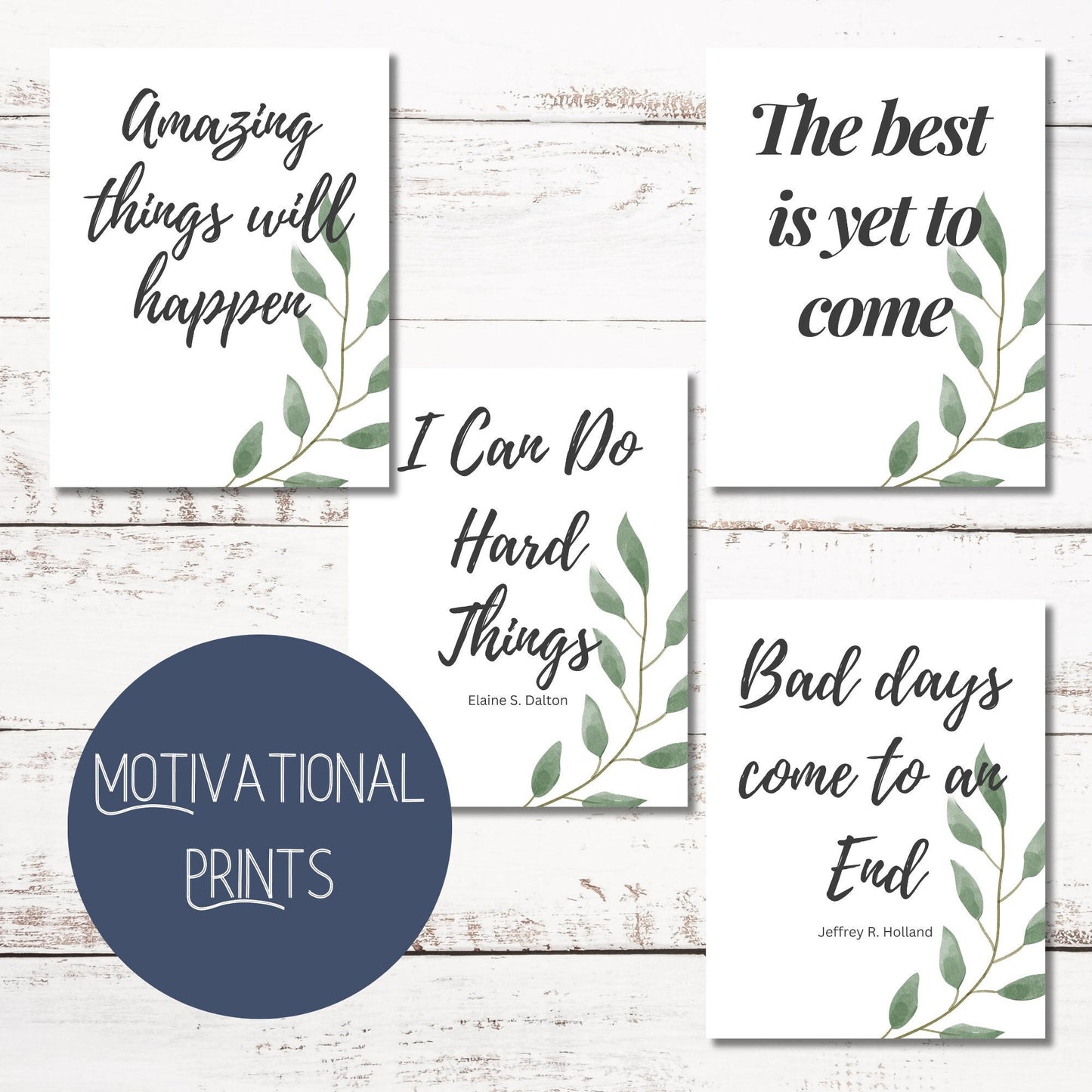 Motivational Prints | Stylish and Inspiring Home Decor