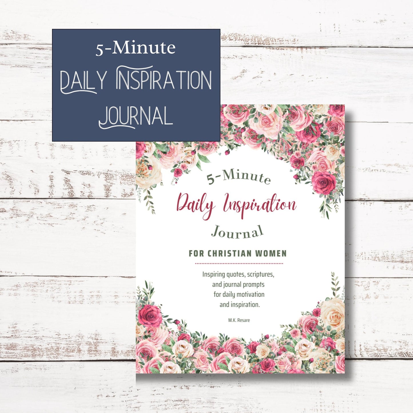 Daily Inspiration Journal for Christian Women | 5-Minute Devotional & Reflections