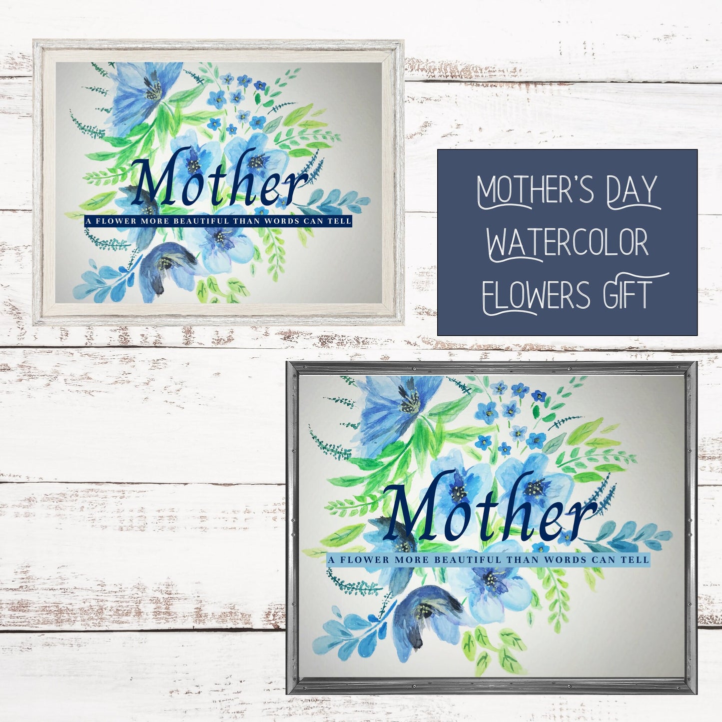 Hand Painted Mother's Day Gift - A Special Present from the Heart